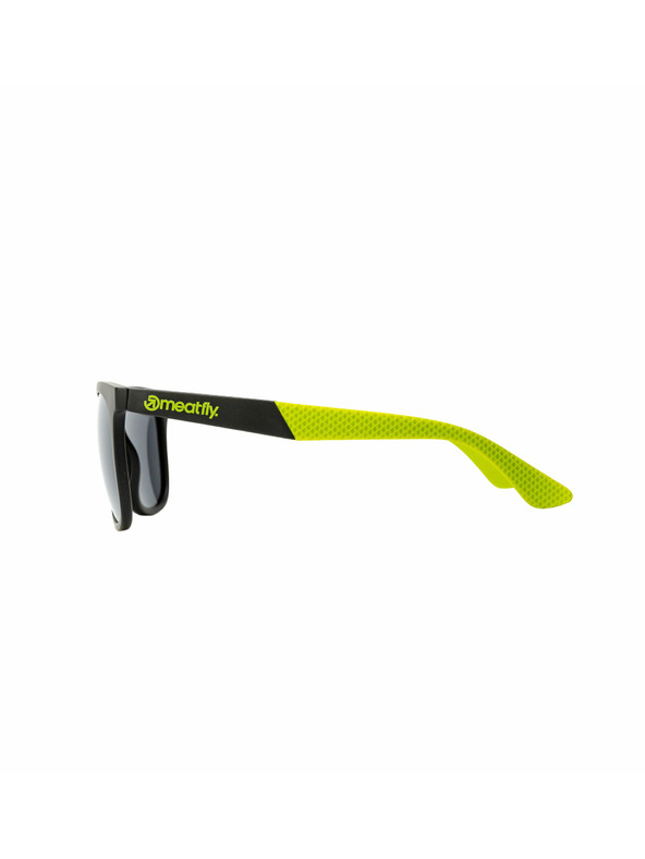Meatfly Meatfly polarizált napszemüveg Clutch 2 Black Green | Fekete | Méret