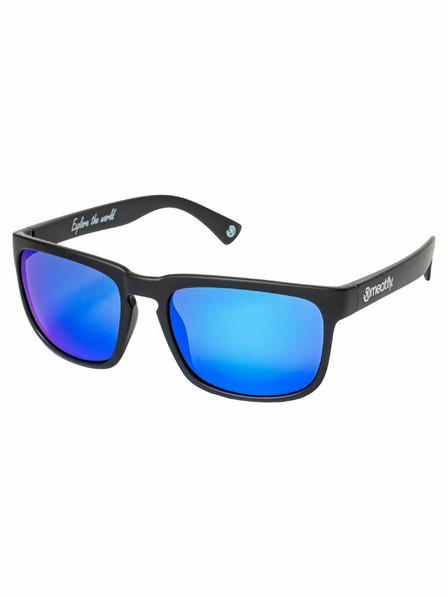 Meatfly Meatfly polarizált napszemüveg Gammy Black Matt/Blue | Fekete | Méret