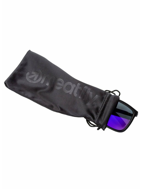 Meatfly Meatfly polarizált napszemüveg Juno Black Matt Purple | Fekete | Méret