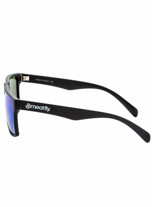 Meatfly Meatfly polarizált napszemüveg Trigger 2 Black Matt Green | Fekete | Méret
