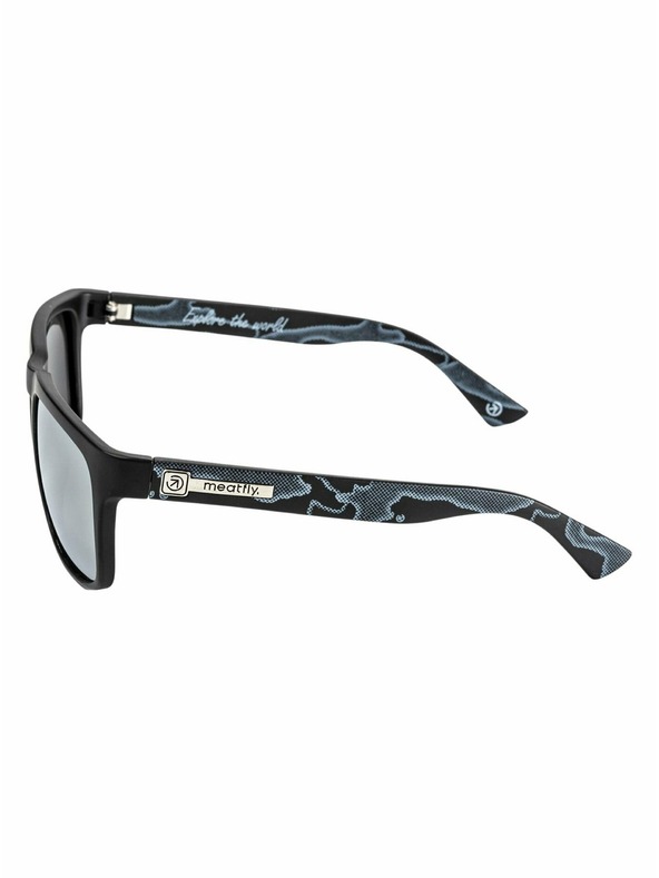 Meatfly Meatfly polarizált napszemüveg Ronnie Morph Black | Fekete | Méret
