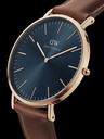 Daniel Wellington Sötétbarna férfi bőr óra Daniel Wellington CLASSIC