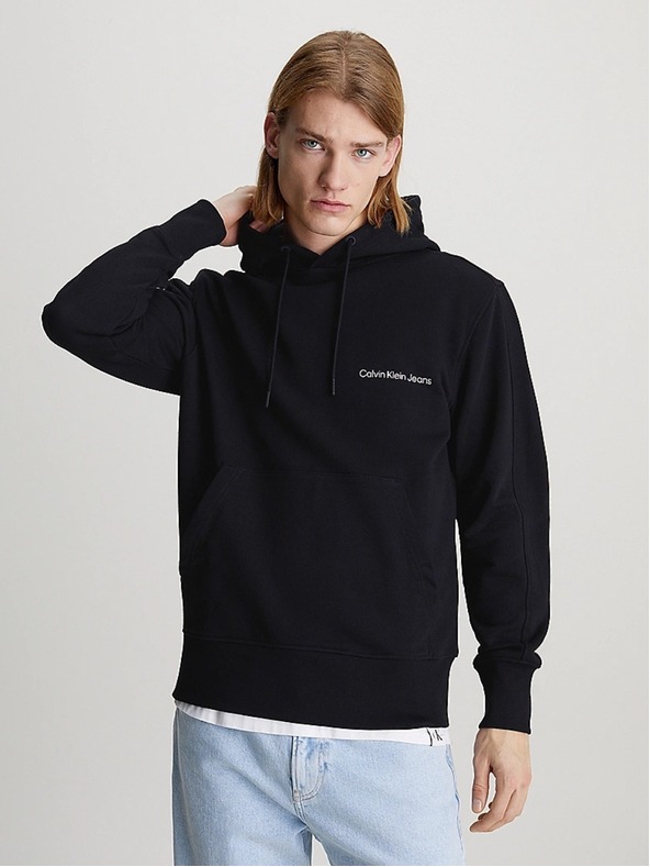 Calvin Klein Férfi fekete pulóver Calvin Klein
