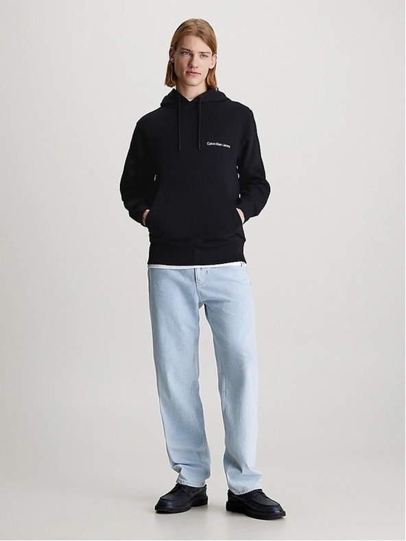 Calvin Klein Férfi fekete pulóver Calvin Klein
