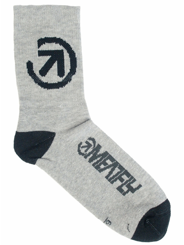 Meatfly Meatfly zokni Long Grey Bike | Szürke | Méret