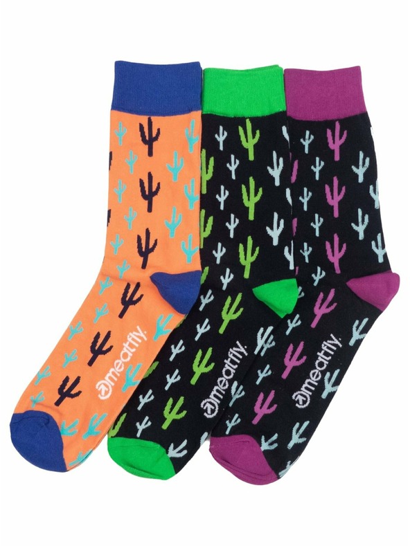 Meatfly Meatfly zokni Lexy Gift Pack Cactus | Többszínű | Méret