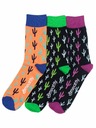 Meatfly Meatfly zokni Lexy Gift Pack Cactus | Többszínű | Méret