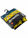 Meatfly Meatfly férfi boxeralsó Balboa Boxershorts Dupla csomag Jamm | Sárga | Méret