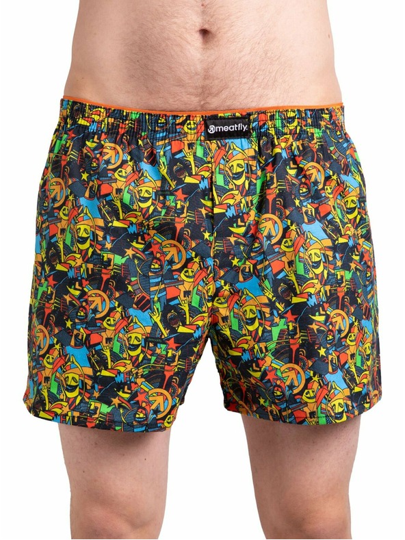 Meatfly Meatfly férfi boxeralsó Agostino Partyboi/Cityboi Ajándékcsomag | Többszínű | Méret