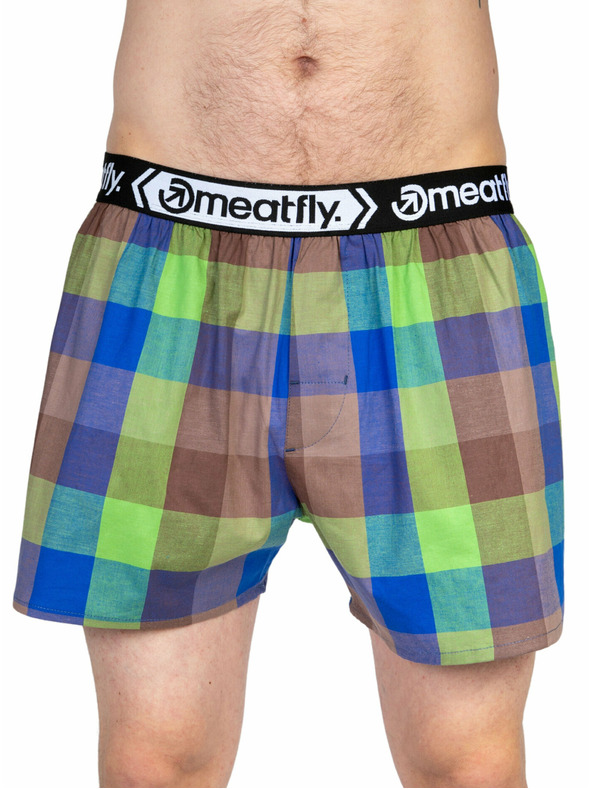 Meatfly Meatfly férfi boxeralsó Gigi Orange / Brown | Narancs | Méret