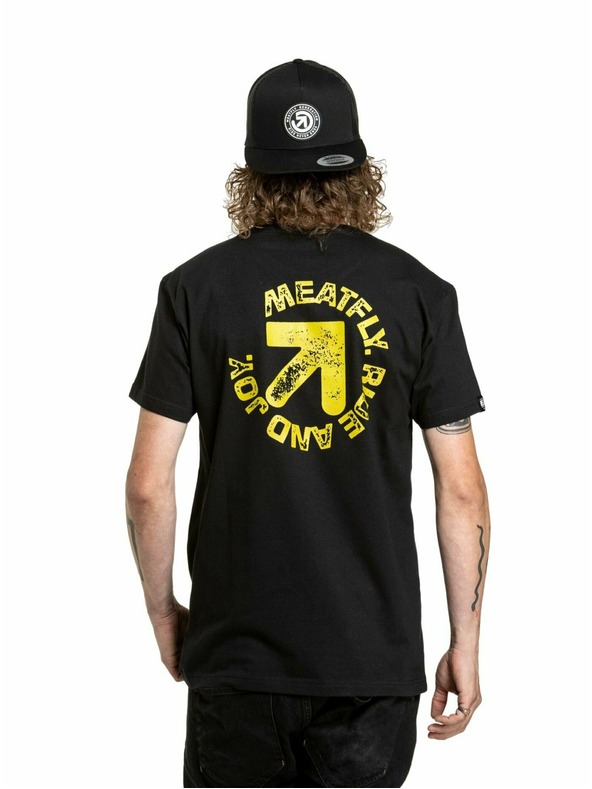 Meatfly Meatfly férfi póló Arrow Black | Fekete | Méret