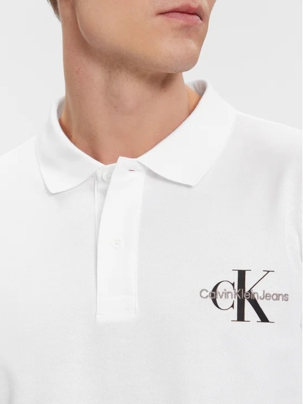 Calvin Klein Calvin Klein férfi fehér regular polo