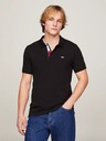 Tommy Jeans Tommy Jeans férfi fekete slim fit polo Pure Organic Polo BDS Fekete
