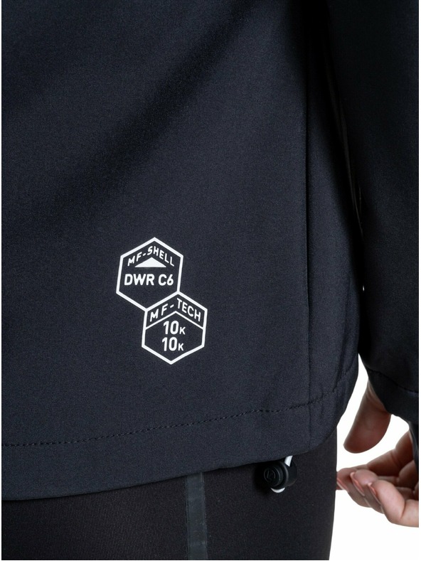 Meatfly Meatfly női softshell dzseki Zaja Logó Fekete | Fekete | Méret