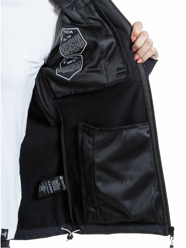 Meatfly Meatfly női softshell dzseki Zaja Logó Fekete | Fekete | Méret