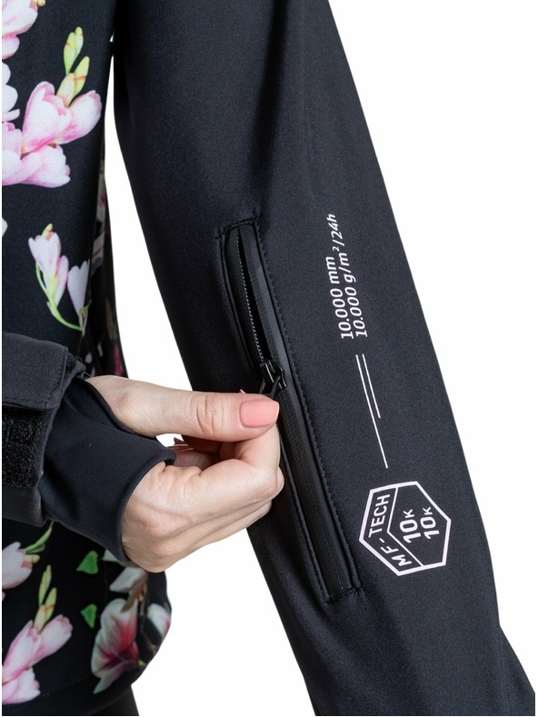 Meatfly Meatfly női softshell dzseki Zaja Magnólia | Fekete | Méret