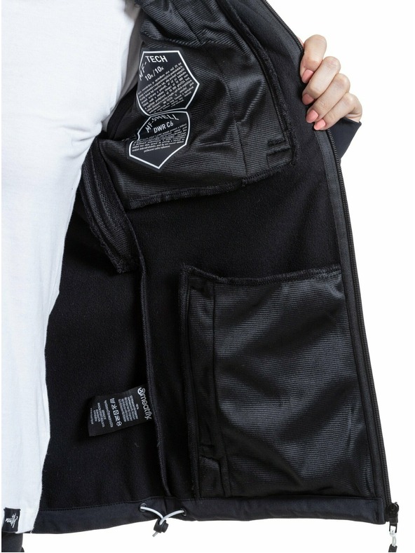 Meatfly Meatfly női softshell dzseki Zaja Magnólia | Fekete | Méret