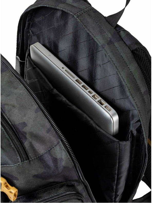 Meatfly Meatfly hátizsák Wanderer Rampage Camo/Brown 28 L | Terep | Térfogat 28 L