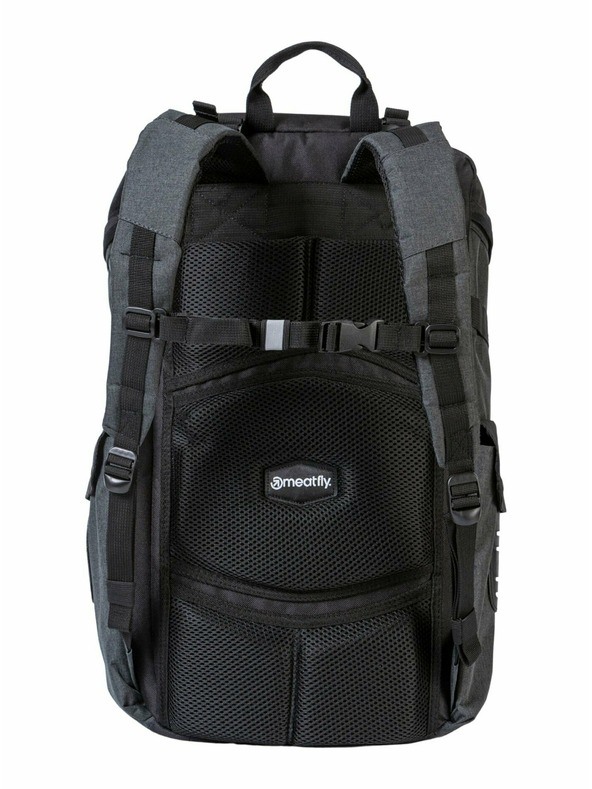 Meatfly Meatfly hátizsák Scintilla Charcoal/Black 26 L | Fekete | Térfogat 26 L