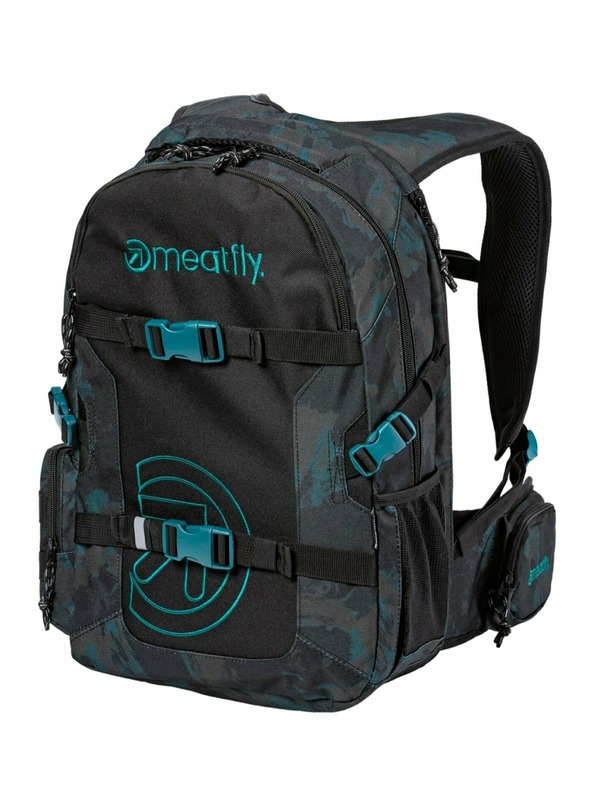 Meatfly Meatfly hátizsák Ramble Petrol Mossy 26 L