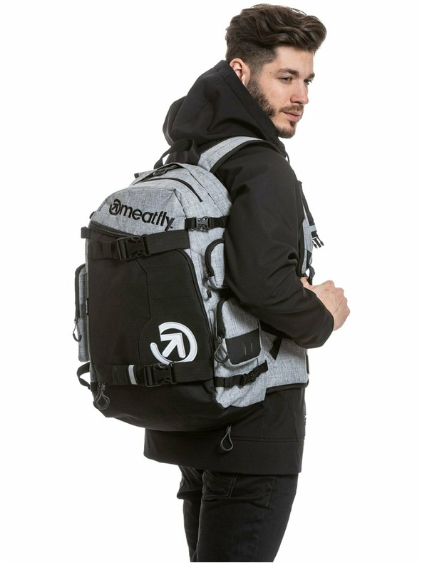 Meatfly Meatfly hátizsák Wanderer - Heather Grey | Szürke | Térfogat 28 L