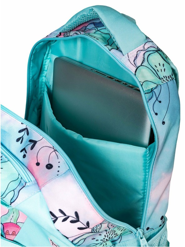 Meatfly Meatfly hátizsák Exile Mint Flowers 24 L