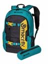 Meatfly Meatfly hátizsák Basejumper Dark Jade/Black 22 L