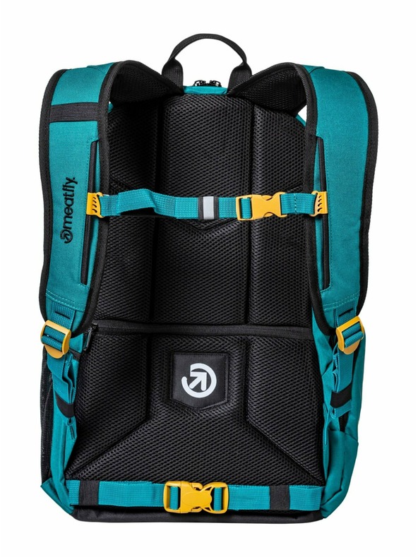 Meatfly Meatfly hátizsák Basejumper Dark Jade/Black 22 L