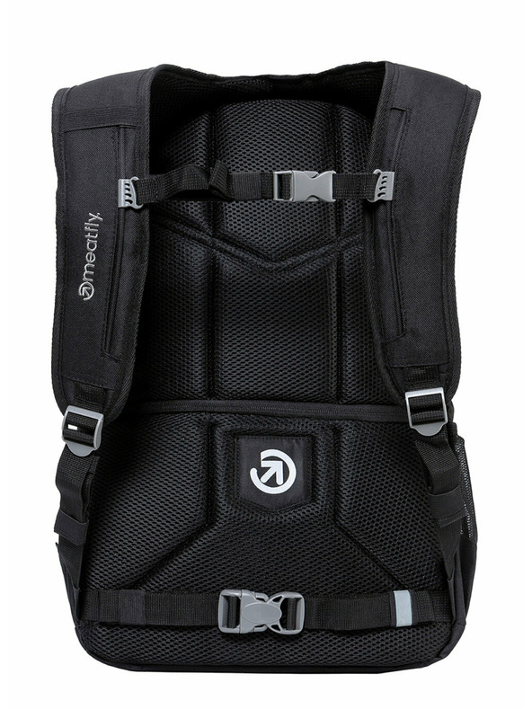 Meatfly Meatfly hátizsák Exile Black 24 L + TOLLTARTÓ AJÁNDÉKBA | Fekete | Térfogat 24 L