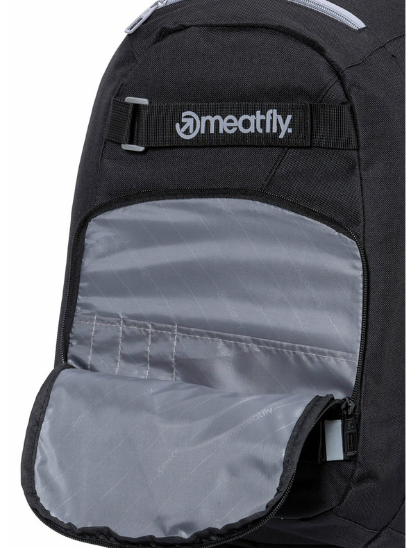 Meatfly Meatfly hátizsák Exile Black 24 L + TOLLTARTÓ AJÁNDÉKBA | Fekete | Térfogat 24 L