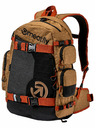 Meatfly Meatfly hátizsák Wanderer Latte Heather/Charcoal Heather 28 L | Barna | Térfogat 28 L