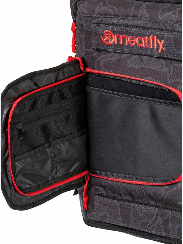 Meatfly Meatfly hátizsák Periscope Morph Black 30 L | Fekete | Térfogat 30 L