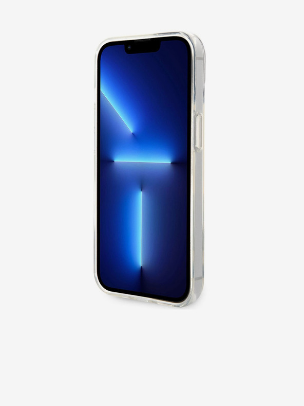 Karl Lagerfeld Karl Lagerfeld Choupette Logó Hátlap iPhone 14 Plus Áttetsző