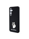 Karl Lagerfeld Karl Lagerfeld Liquid Silicone Choupette NFT Hátlap Samsung Galaxy S24+ Black