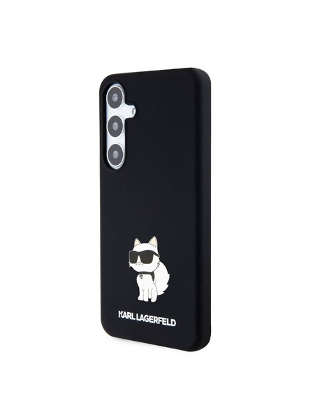 Karl Lagerfeld Karl Lagerfeld Liquid Silicone Choupette NFT Hátlap Samsung Galaxy S24+ Black