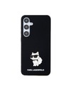 Karl Lagerfeld Karl Lagerfeld Liquid Silicone Choupette NFT Hátlap Samsung Galaxy S24+ Black