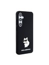 Karl Lagerfeld Karl Lagerfeld Liquid Silicone Choupette NFT Hátlap Samsung Galaxy S24+ Black