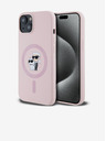 Karl Lagerfeld Hátlap iPhone 14 Karl Lagerfeld Liquid Silicone Karl and Choupette Magsafe