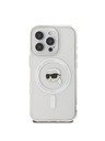 Karl Lagerfeld Karl Lagerfeld IML Karl Fej Fém Keret MagSafe Hátlap iPhone 16 Pro Max Áttetsző