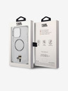 Karl Lagerfeld IML Karl és Choupette NFT MagSafe Hátlap iPhone 13 Pro Max Átlátszó Karl Lagerfeld