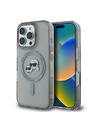 Karl Lagerfeld Karl Lagerfeld IML K&CH Fejek Fém Keret MagSafe Hátlap iPhone 16 Pro Max Fekete