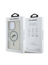 Karl Lagerfeld Karl Lagerfeld IML K&CH Fejek Fém Keret MagSafe Hátlap iPhone 16 Pro Max Fekete