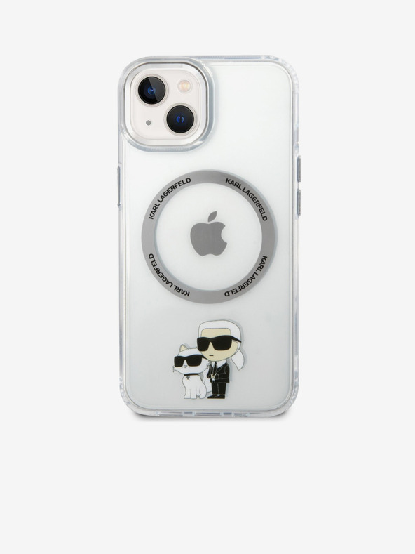 Karl Lagerfeld Karl Lagerfeld IML Karl és Choupette NFT MagSafe Hátlap iPhone 13 Átlátszó