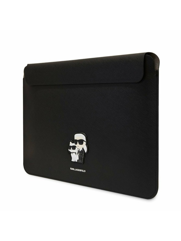 Karl Lagerfeld Karl Lagerfeld Saffiano Karl és Choupette Notebook Tok 15/16 Fekete