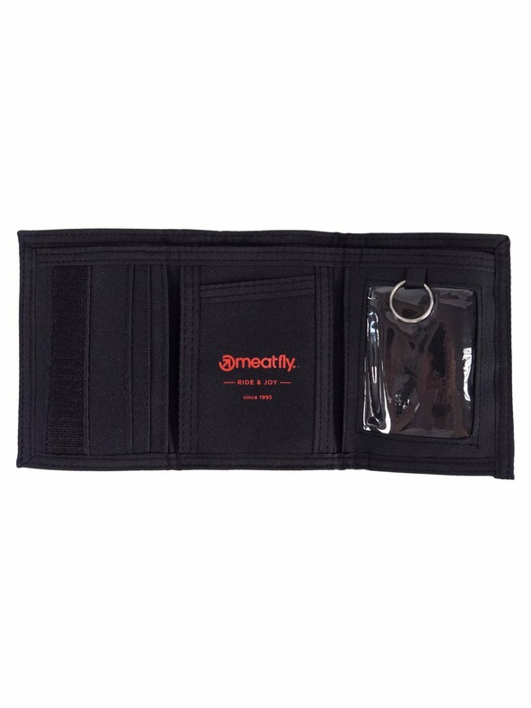 Meatfly Meatfly pénztárca Huey Morph Black | Fekete | Méret