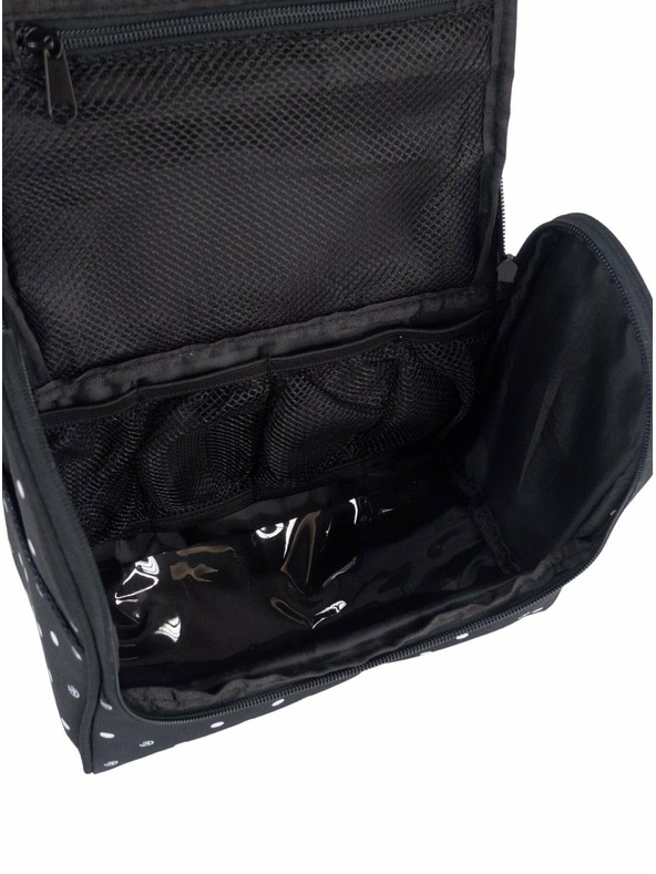 Meatfly Meatfly kozmetikai táska Cara Black Dots