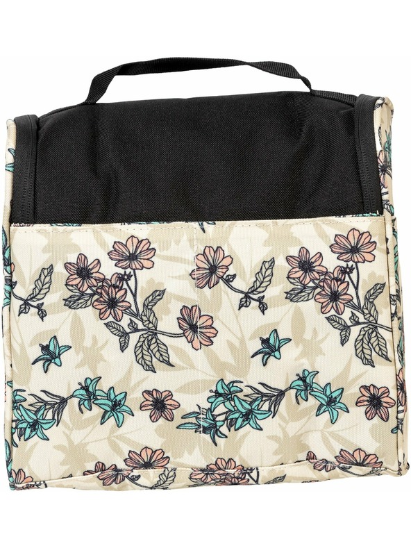 Meatfly Meatfly kozmetikai táska Cara Fragnance Sand | Fekete | Térfogat 6 L