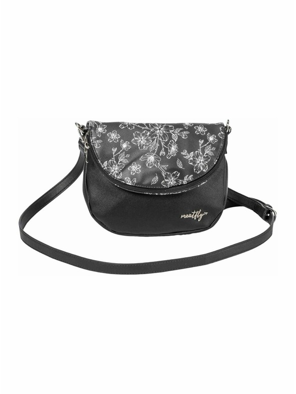 Meatfly Meatfly táska Shea Blossom Black | Fekete | Térfogat 1,5 L