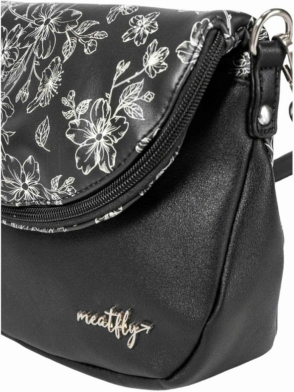 Meatfly Meatfly táska Shea Blossom Black | Fekete | Térfogat 1,5 L