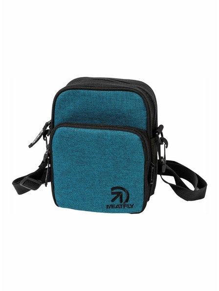 Meatfly Meatfly férfi táska Hardy Petrol Heather | Kék | Térfogat 1,5 L